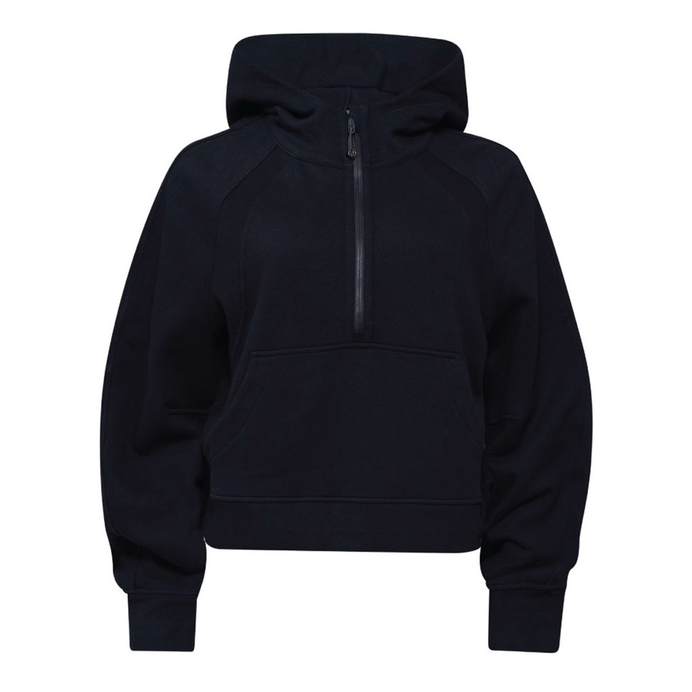 Lululemon Scuba Oversized Half Zip Hoodie M/L - Black